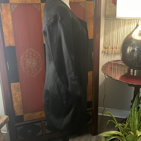 Poleci Black long jacket  Dress Size Small Medium Sz 6.🎉 - Picture 6 of 17